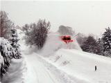 Schneepflugeinsatz in Mengersgereuth-Hämmern am 10.02.2006