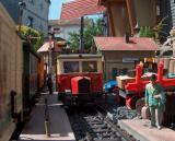 Der Wismarer Schienenbus am Bahnsteig