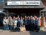 Gruppenfoto vor dem Hotel "Blocksberg"  in Wernigerode-Silstedt, 13.04.07