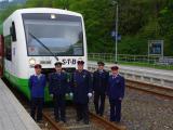 Fahrzeugtaufe eines Regioshuttles am 16.05.10